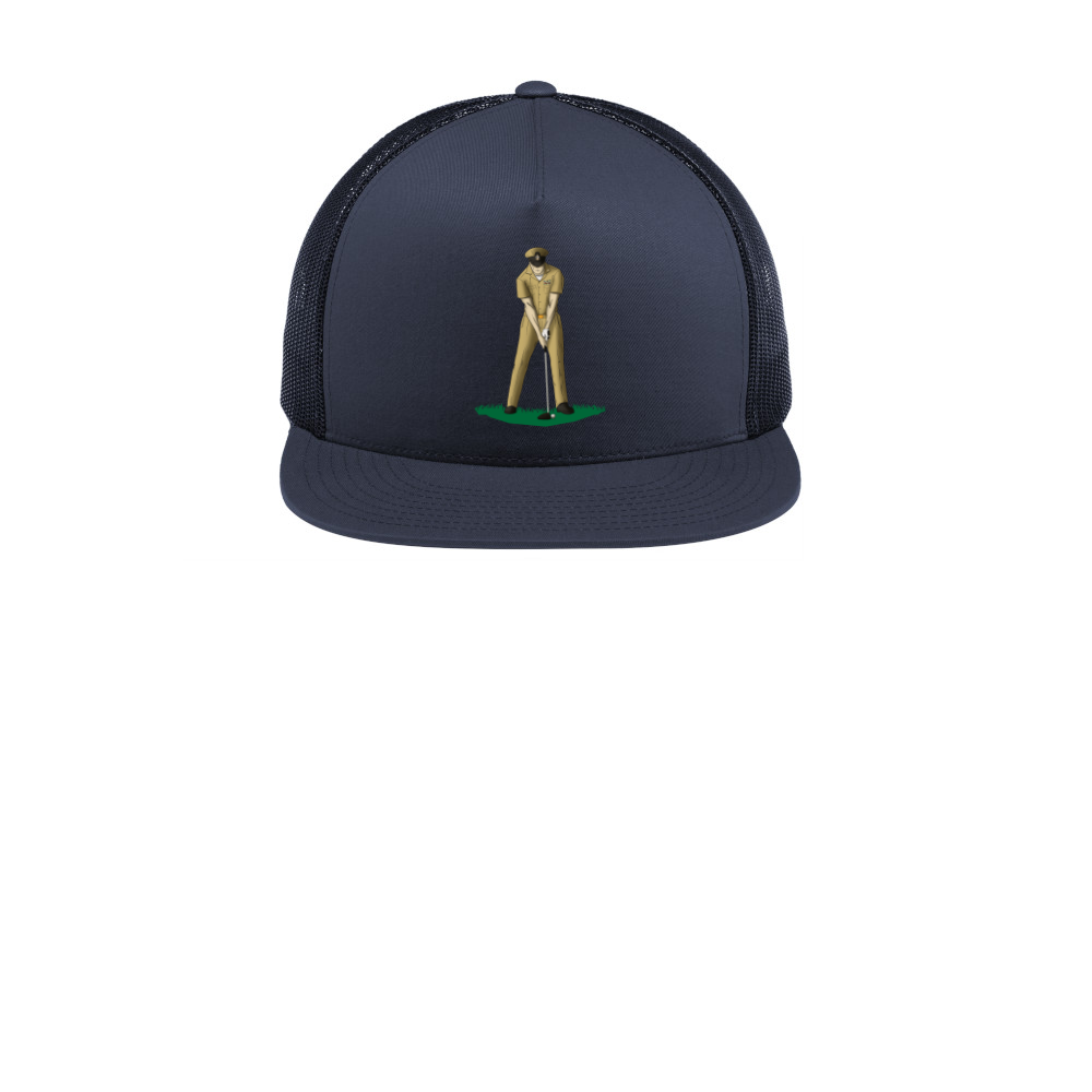 Navy Chief Flat-bill Trucker Hat